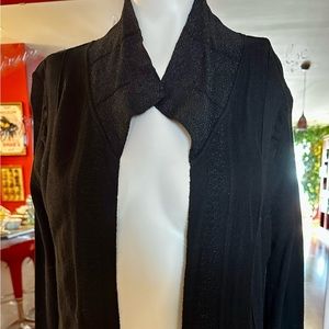 BEBE BLACK CARDIGAN